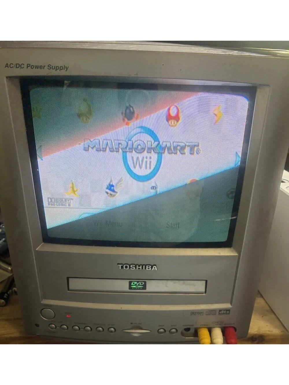 Mario Kart Wii Nintendo Complete TESTED With Steering Wheel